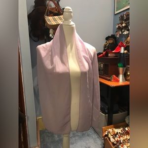 Vintage lavender sheer long scarf